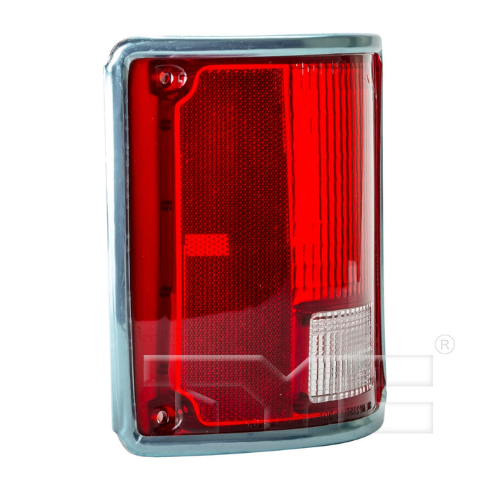 Left Tail Light Lens for GMC V3500 Fleetside 1991 1990 1989 1988 1987 P-3295458