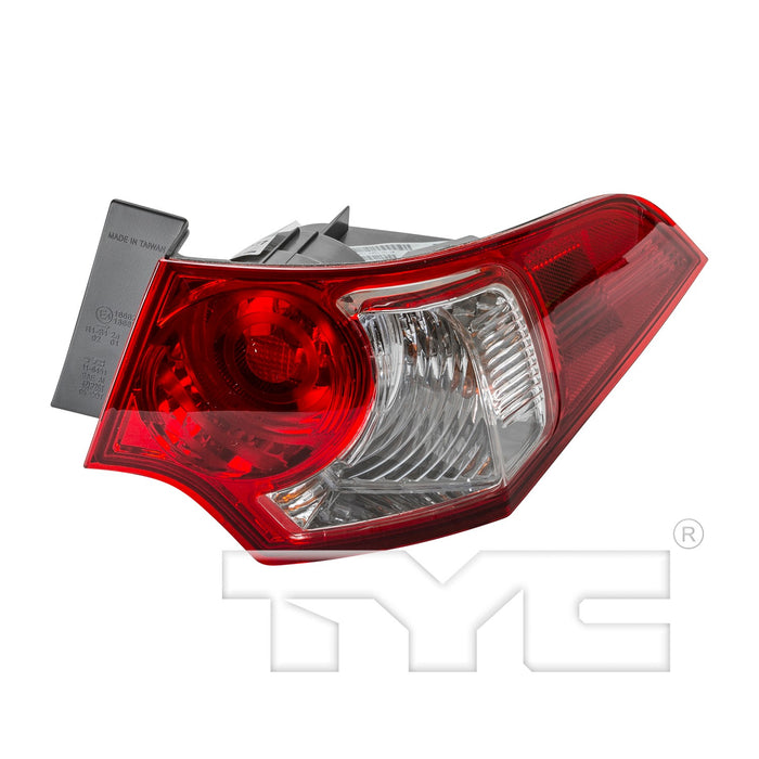 Right Outer Tail Light Assembly for Acura TSX Sedan 2010 2009 P-3296878