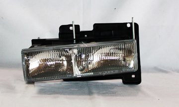 Left Headlight Assembly for Chevrolet Tahoe 5.7L V8 Sport Utility 2000 1999 1998 1997 1996 1995 P-3305862