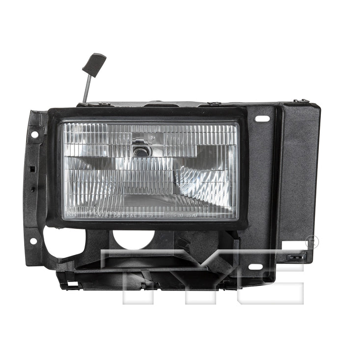 Right Headlight Assembly for Ford Ranger 1992 1991 1990 1989 P-3305899