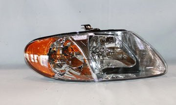 Right Headlight Assembly for Chrysler Voyager Mini Passenger Van 2003 2002 2001 P-3306483