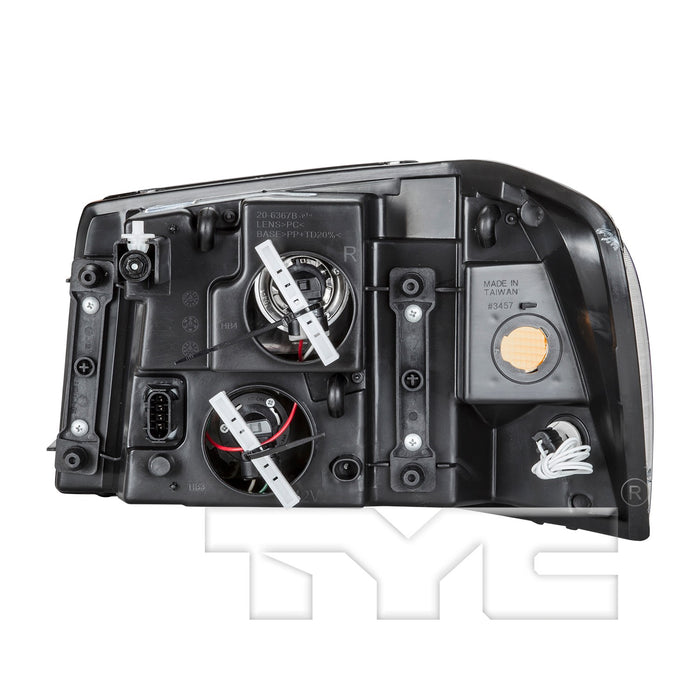 Right Headlight Assembly for GMC Envoy XUV Sport Utility 2005 2004 P-3306595