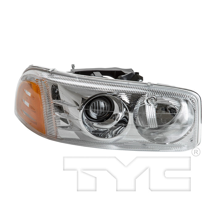 Right Headlight Assembly for GMC Sierra 1500 2006 2005 2004 2003 2002 2001 P-3307215