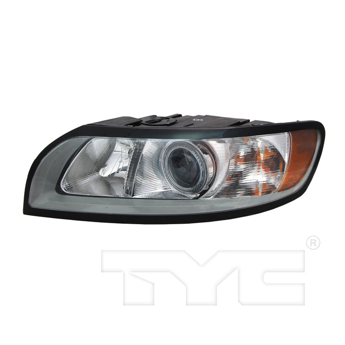 Left Headlight Assembly for Volvo S40 Sedan 2011 2010 2009 2008 P-3307442