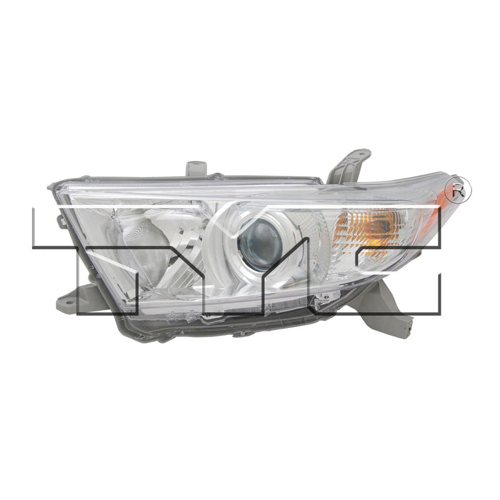 Left Headlight Assembly for Toyota Highlander Sport Utility 2013 2012 2011 P-3307597