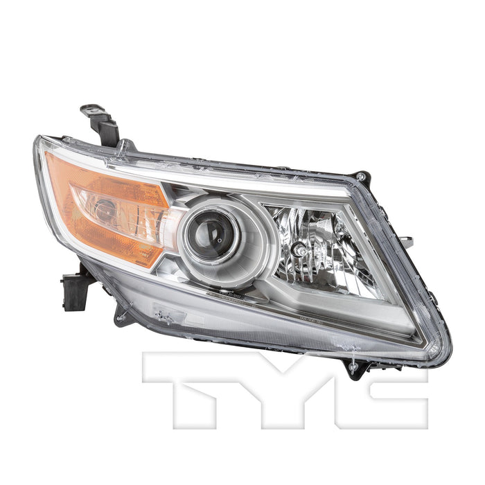 Right Headlight Assembly for Honda Odyssey Mini Passenger Van 2013 2012 2011 P-3307610