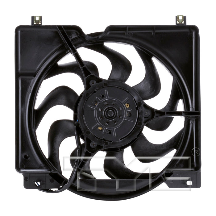 Dual Radiator and Condenser Fan Assembly for Jeep Cherokee 4.0L L6 1996 1995 P-3311232