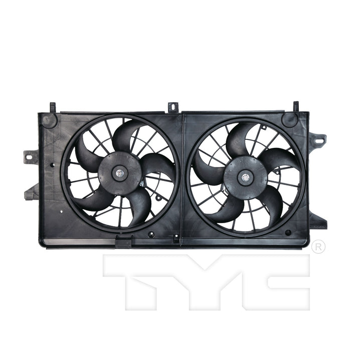 Dual Radiator and Condenser Fan Assembly for Chevrolet Monte Carlo 2005 2004 P-3311326