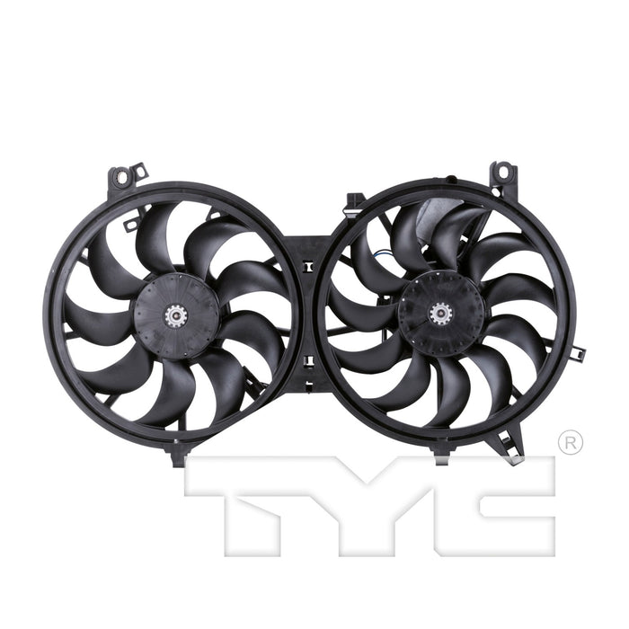 Dual Radiator and Condenser Fan Assembly for Nissan 370Z 2019 2018 2017 2016 2015 2014 2013 2012 2011 2010 2009 P-3311421