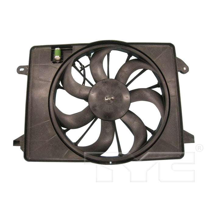 Dual Radiator and Condenser Fan Assembly for Dodge Challenger 2020 2019 2018 2017 2016 2015 2014 2013 2012 2011 2010 2009 P-3311567