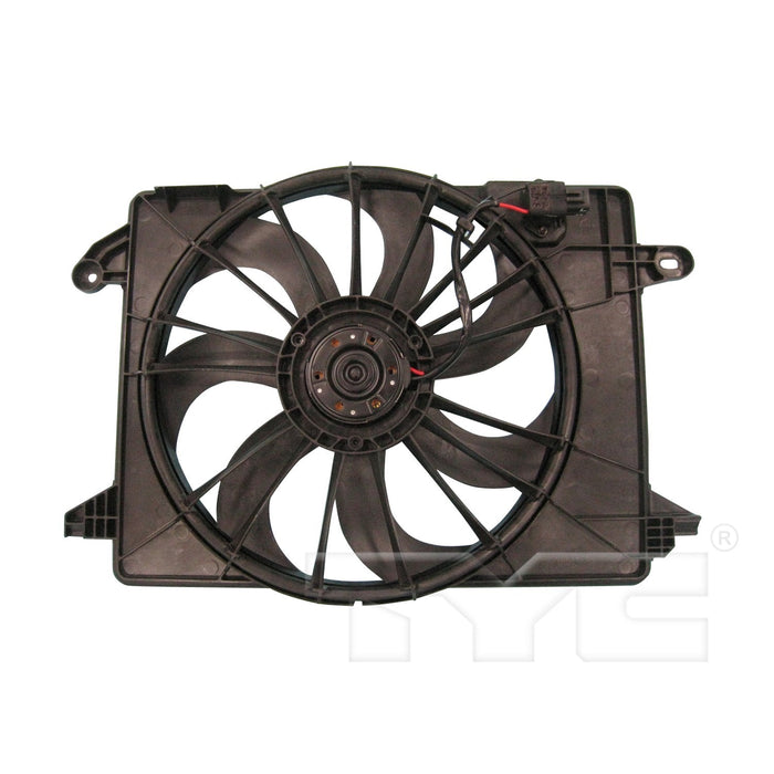 Dual Radiator and Condenser Fan Assembly for Dodge Challenger 2020 2019 2018 2017 2016 2015 2014 2013 2012 2011 2010 2009 P-3311567