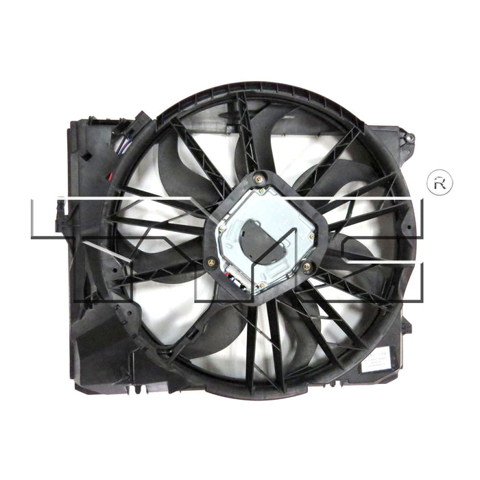 Dual Radiator and Condenser Fan Assembly for BMW 328i 3.0L L6 Manual Transmission 2013 2012 2011 2010 2009 2008 2007 P-3311632