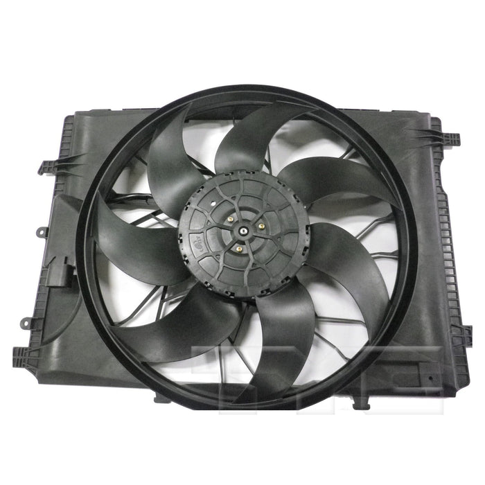 Dual Radiator and Condenser Fan Assembly for Mercedes-Benz GLK300 2014 2013 2012 2011 2010 P-3311658