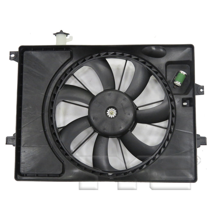 Dual Radiator and Condenser Fan Assembly for Hyundai Elantra GT 2017 2016 P-3311717