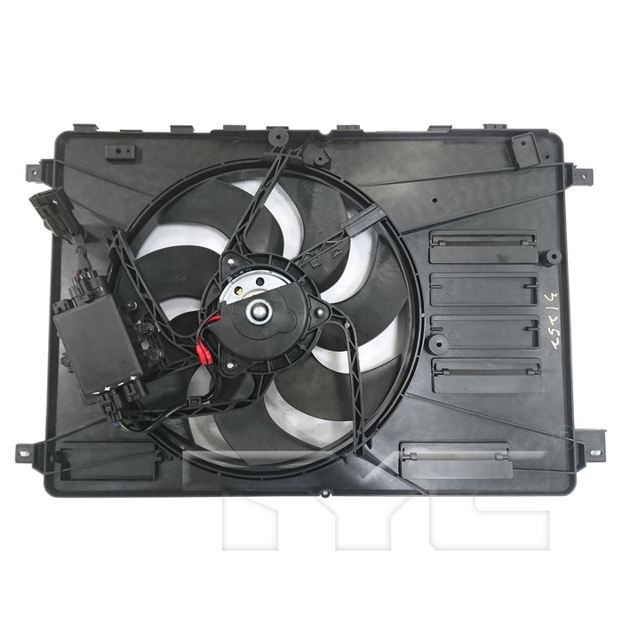 Dual Radiator and Condenser Fan Assembly for Volvo XC60 2017 2016 2015 2014 2013 2012 2011 2010 P-3311762