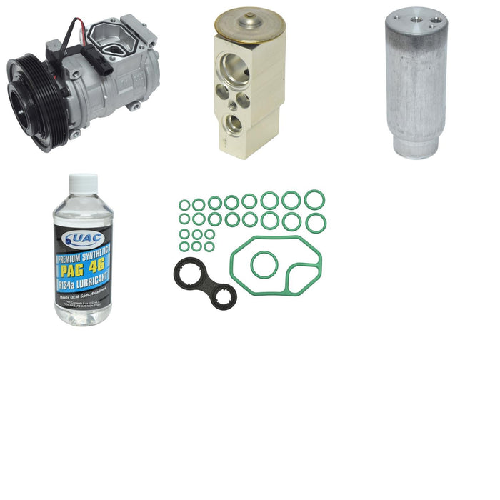 A/C Compressor and Component Kit for Dodge Intrepid 2.7L V6 SE 18 VIN 2004 2003 2002 P-3381612