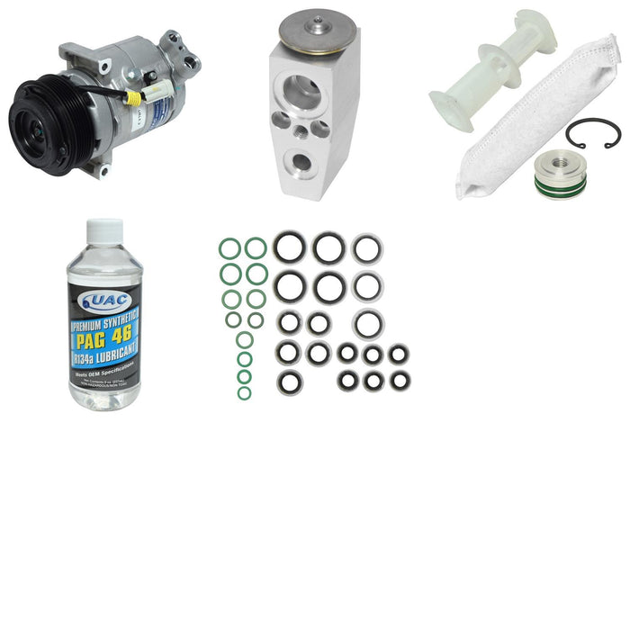 A/C Compressor and Component Kit for Chevrolet Camaro 3.6L V6 2011 2010 P-3381891