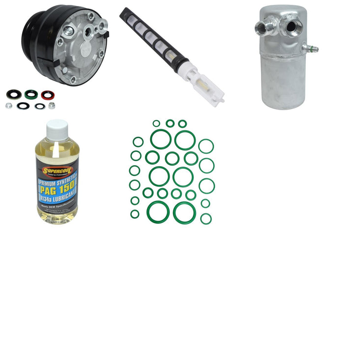 A/C Compressor and Component Kit for GMC C3500 1990 P-3382877