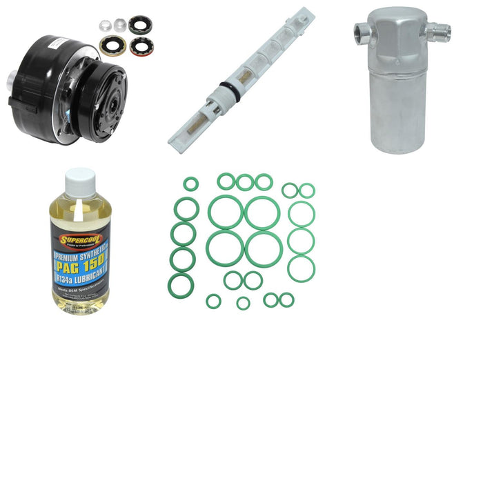 A/C Compressor and Component Kit for Cadillac Cimarron 1988 1987 1986 1985 P-3383254