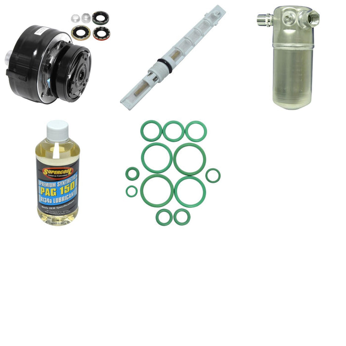 A/C Compressor and Component Kit for Oldsmobile 98 1988 1987 P-3383280