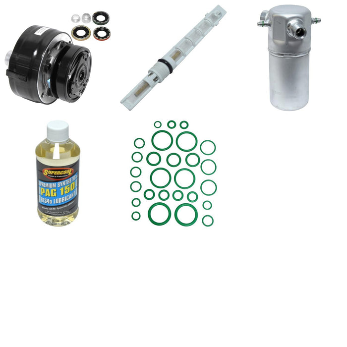 A/C Compressor and Component Kit for Chevrolet S10 2.0L L4 GAS 33 VIN 1983 P-3383288