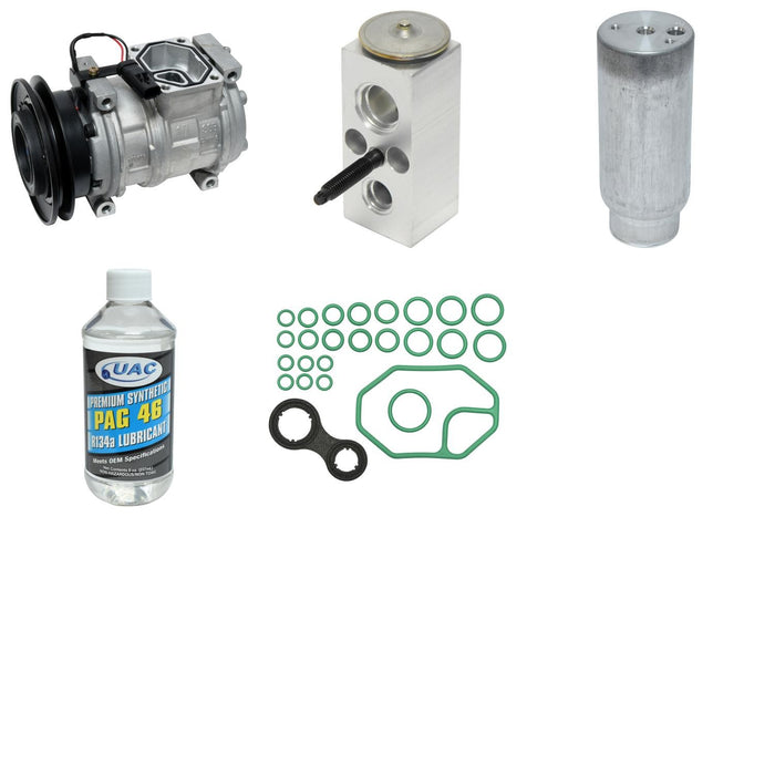 A/C Compressor and Component Kit for Chrysler 300M 2002 2001 2000 1999 P-3383946