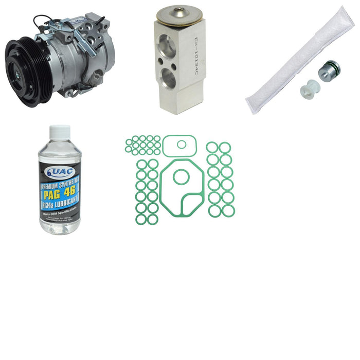 A/C Compressor and Component Kit for Lexus RX300 2001 2000 P-3384094