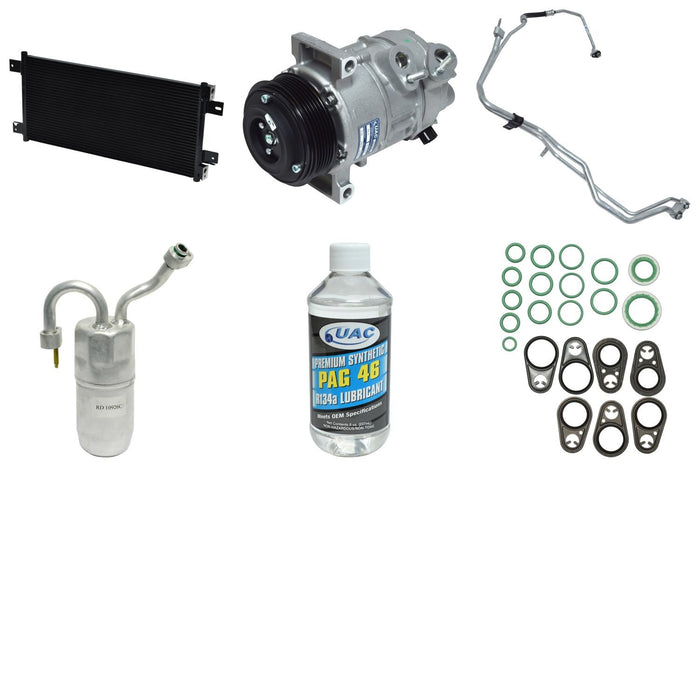 A/C Compressor and Component Kit for Dodge Caliber 2008 P-3379470