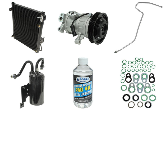 A/C Compressor and Component Kit for Dodge Ram 1500 2008 P-3380249