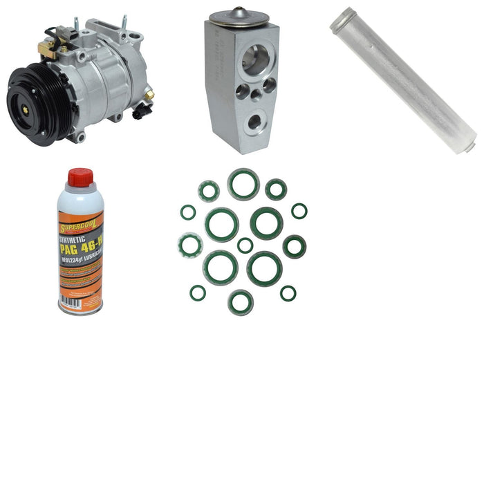 A/C Compressor and Component Kit for Dodge Challenger 3.6L V6 29 VIN 2021 2020 2019 2018 2017 2016 2015 P-3380817