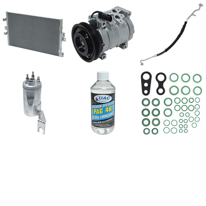 A/C Compressor and Component Kit for Chrysler PT Cruiser 2009 2008 2007 2006 2005 2004 P-3381114