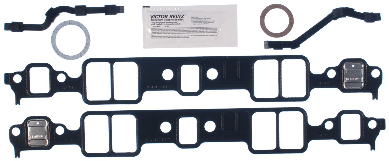 Engine Intake Manifold Gasket Set for Chevrolet V30 5.7L V8 26 VIN 1988 1987 - Mahle MS15401