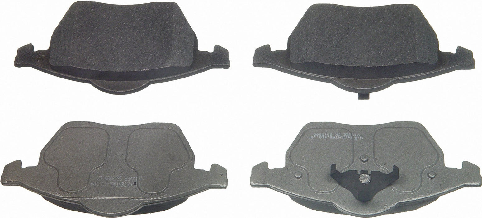 Front Disc Brake Pad Set for Volkswagen Jetta GLX 1998 1997 1996 P-3570603