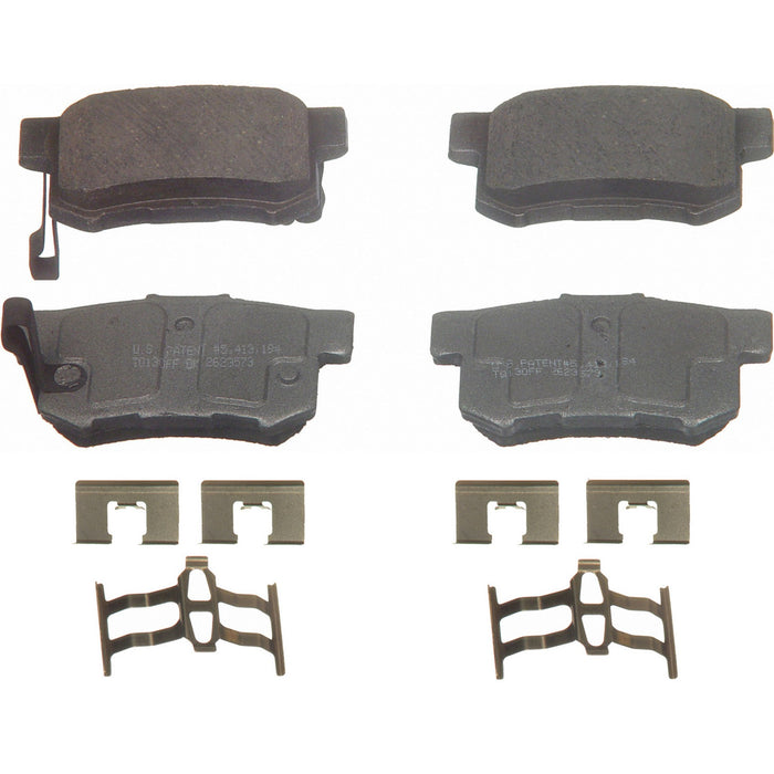 Rear Disc Brake Pad Set for Acura TL 2008 2007 2006 2005 2004 2003 2002 2001 2000 1999 P-3572237