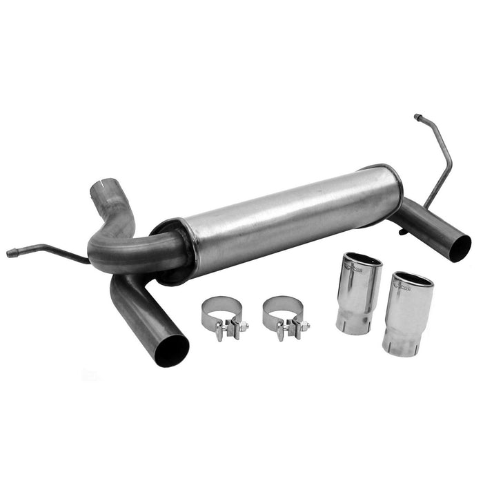 Exhaust System Kit for Jeep Wrangler 2017 2016 2015 2014 2013 2012 2011 2010 2009 2008 2007 P-3622885