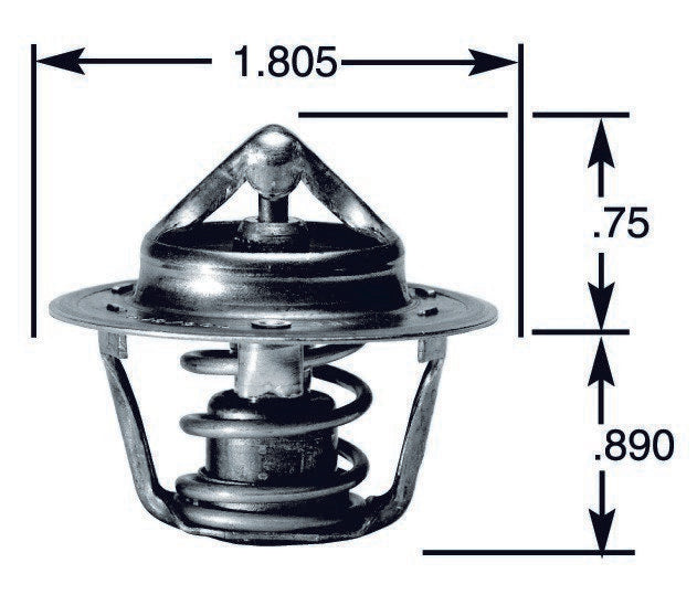 Engine Coolant Thermostat for Chrysler LHS 3.5L V6 GAS 1997 1996 1995 1994 P-3725557