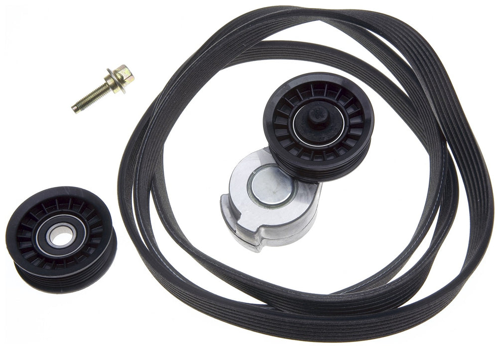 Serpentine Belt Drive Solution Kit for Plymouth Voyager 2000 1999 1998 1997 1996 P-1080610