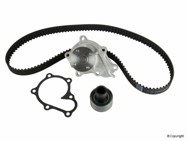 Engine Timing Belt Kit with Water Pump for Nissan Quest 3.0L V6 GAS 1998 1997 1996 1995 1994 1993 P-3666768