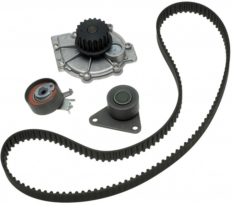 Engine Timing Belt Kit with Water Pump for Volvo V70 GAS 2007 2006 2005 2004 2003 2002 2001 2000 1999 1998 P-3667110