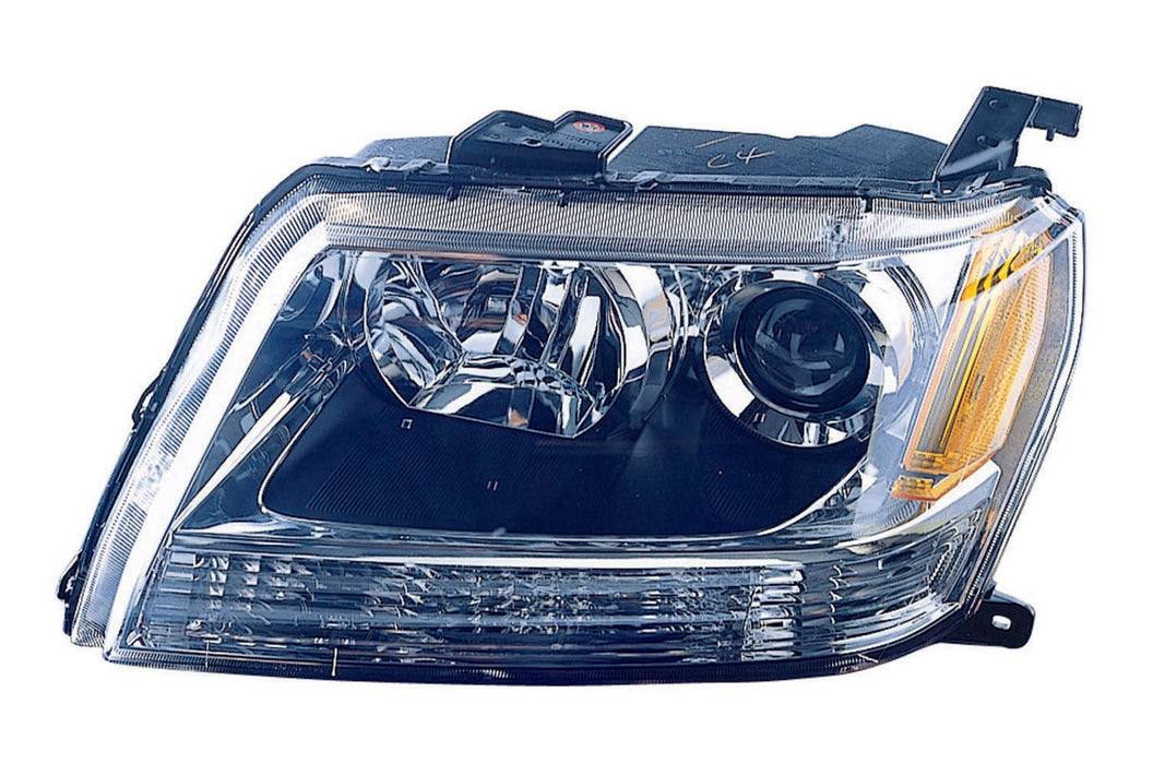 Left Headlight Lens Housing for Suzuki Grand Vitara 2013 2012 2011 2010 2009 - Depo 318-1109L-UCN1