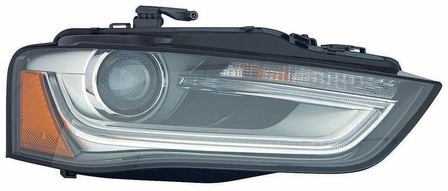 Right Headlight Lens Housing for Audi allroad 2016 2015 2014 2013 - Depo 346-1124RMUSHM2