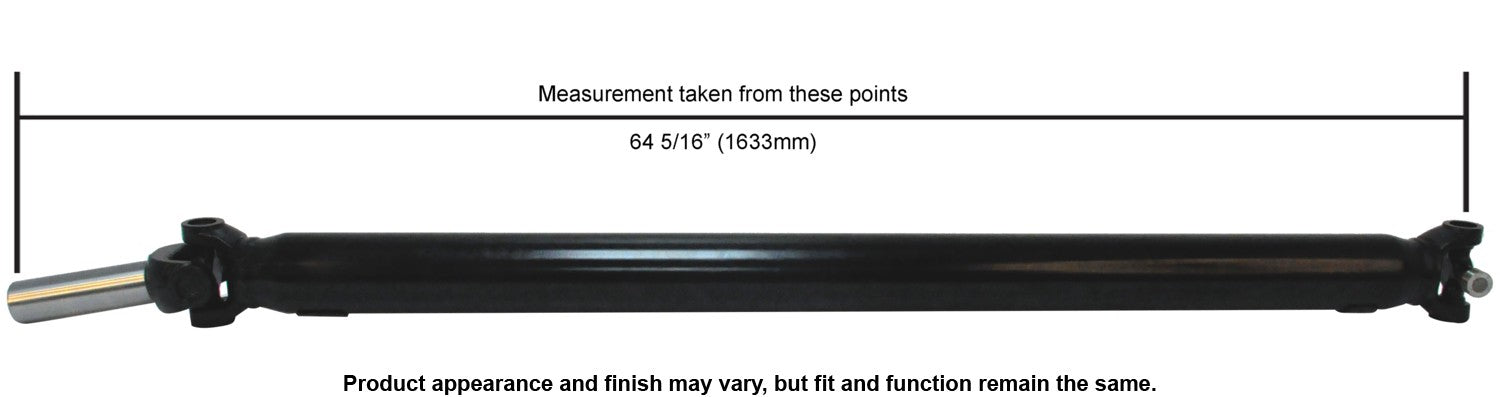 Rear Drive Shaft for Chevrolet Silverado 1500 5.3L V8 4WD 133.0" Wheelbase 2018 2017 2016 2015 2014 P-137657