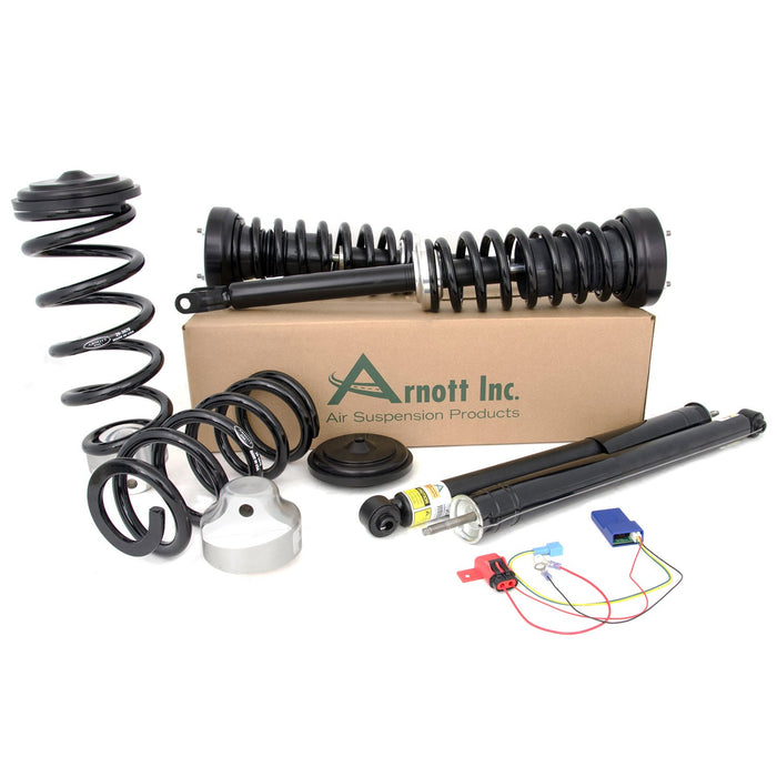 Front and Rear Air Spring to Coil Spring Conversion Kit for Mercedes-Benz E550 RWD 2009 2008 2007 P-15726