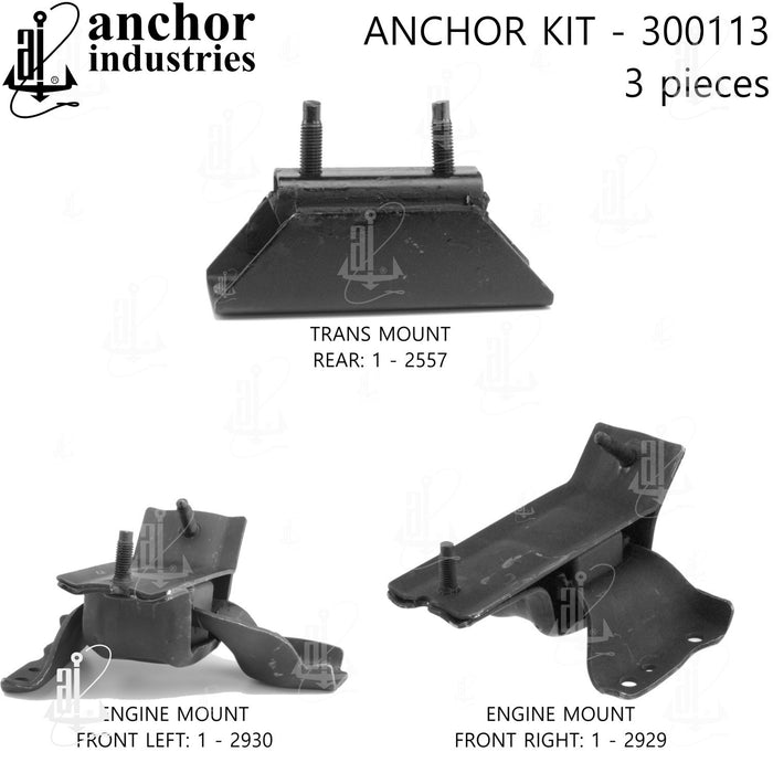 Engine Mount Kit for Ford E-150 2014 2013 2012 2011 2010 2009 2008 2007 2006 2005 2004 2003 2002 P-26205