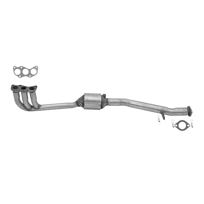 Right Catalytic Converter with Integrated Exhaust Manifold for Subaru B9 Tribeca 3.0L H6 2007 2006 - AP Exhaust 643113