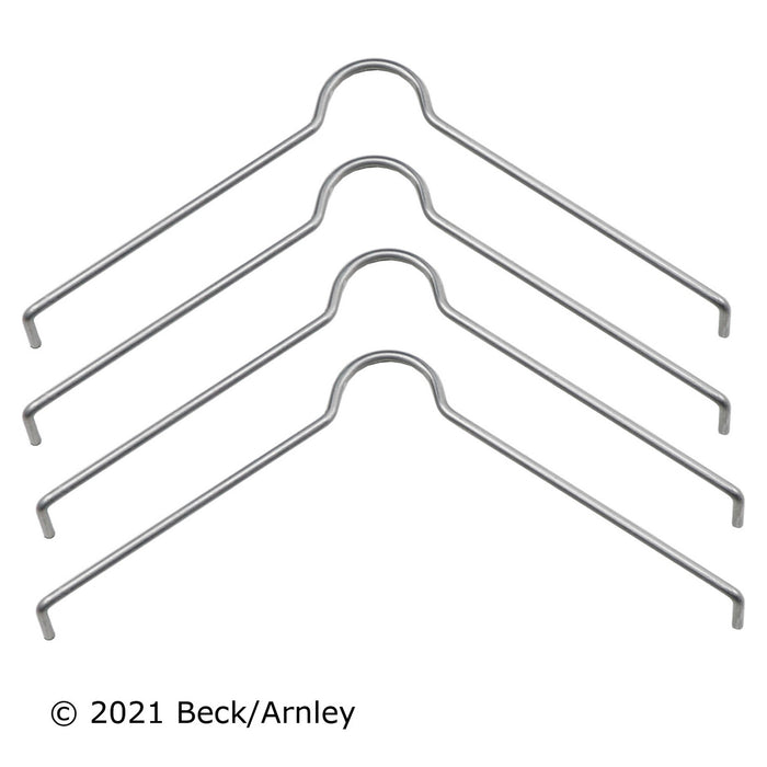 Front Disc Brake Hardware Kit for Honda Odyssey 2020 2019 2018 - Beck Arnley 084-2221