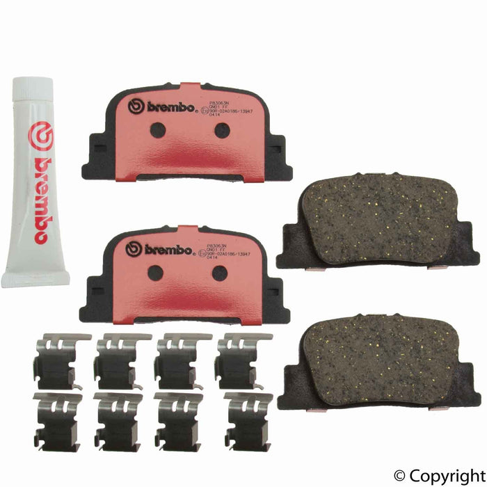 Rear Disc Brake Pad Set for Scion tC 2010 2009 2008 2007 2006 2005 P-2270403