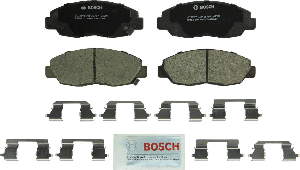 Front Disc Brake Pad Set for Honda Insight 2014 2013 2012 2011 2010 - Bosch BC764