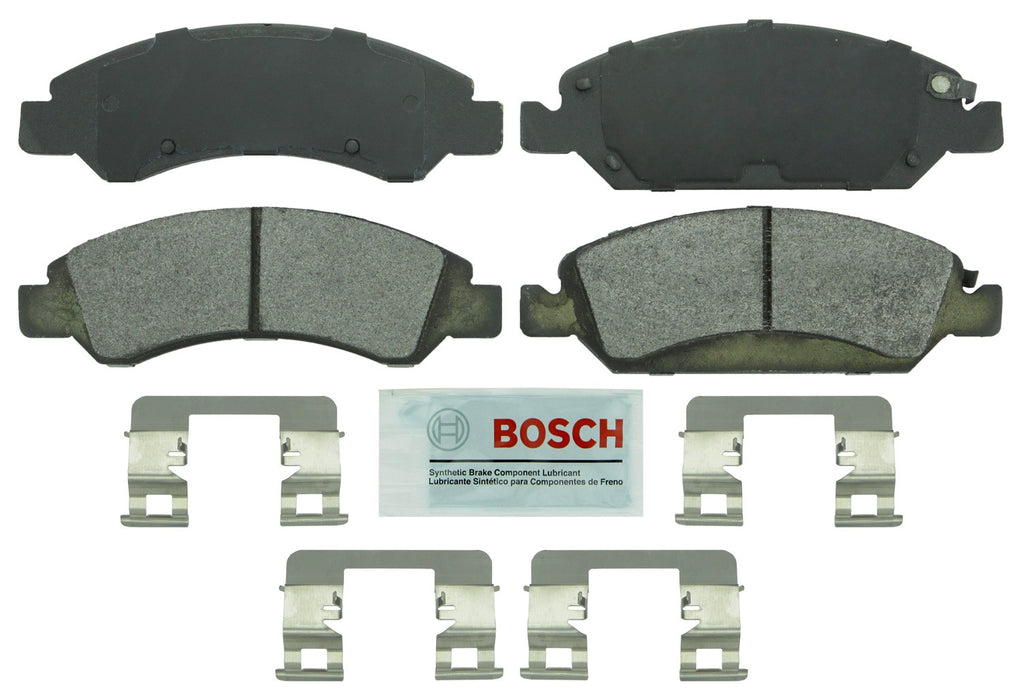 Front Disc Brake Pad Set for GMC Savana 1500 2014 2013 2012 2011 2010 2009 - Bosch BE1363H