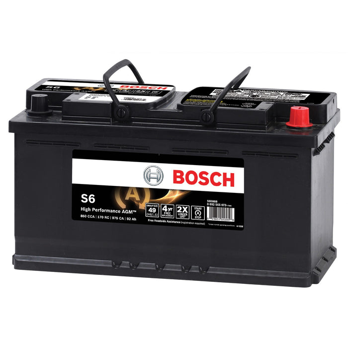 Vehicle Battery for Volvo 245 2.4L L6 1984 1983 1982 - Bosch S6588B